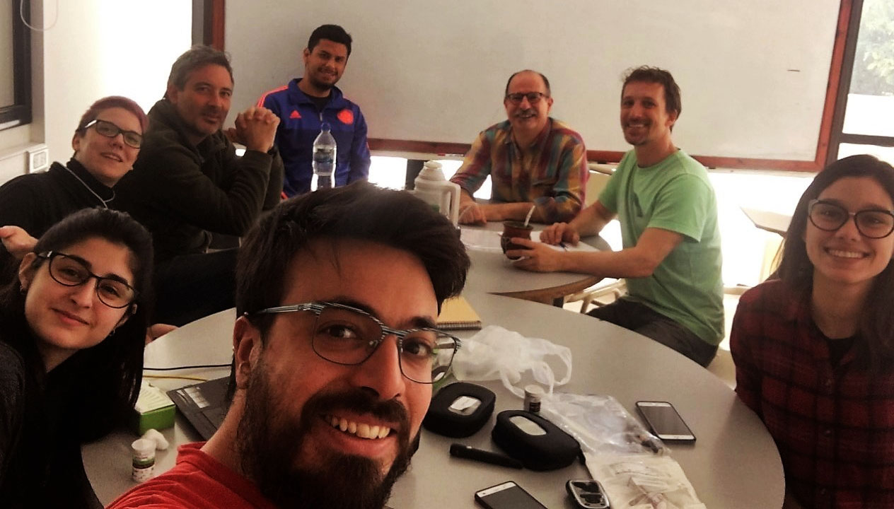 Parte del equipo de investigadores del LEICI. Foto de archivo